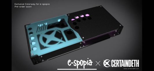 e-spopiaモデル　CD-Xフラッグシップアケコンケース
